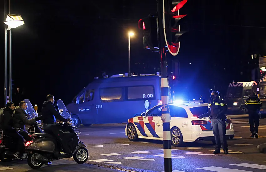 131 Arrested On ‘Calmer’ Night During Virus Curfew In Netherlands