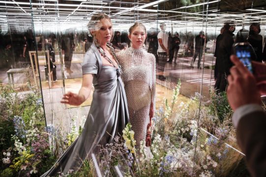 Kate Moss And Daughter Lila On Catwalk Together For Fendi Show