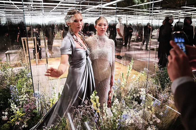 Kate Moss And Daughter Lila On Catwalk Together For Fendi Show