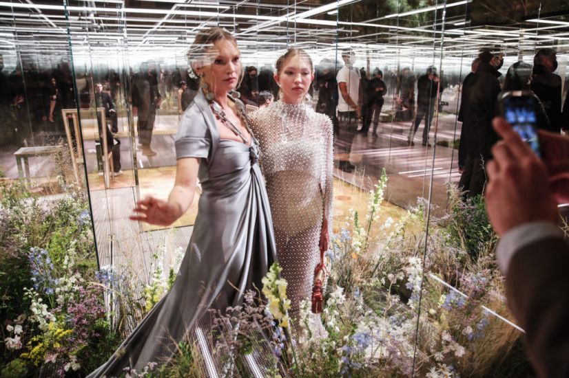 Kate Moss And Daughter Lila On Catwalk Together For Fendi Show