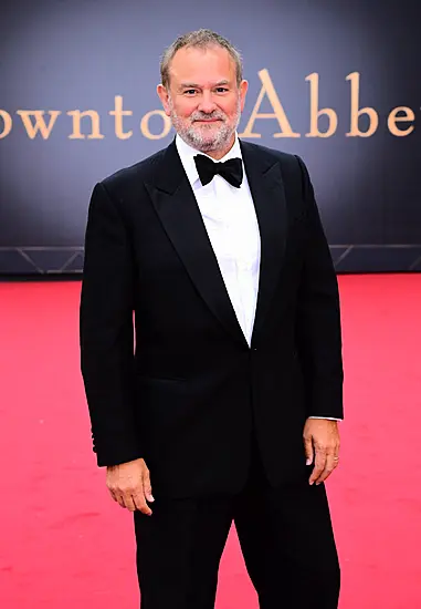 Hugh Bonneville Volunteering As Marshal At Coronavirus Vaccination Centre