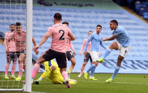 Gabriel Jesus Goal Sees Off Sheffield United As City Win Again