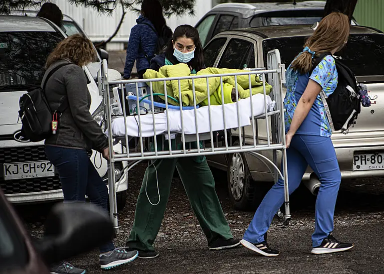 Chile Hospital Fire Forces Evacuation Of Hundreds