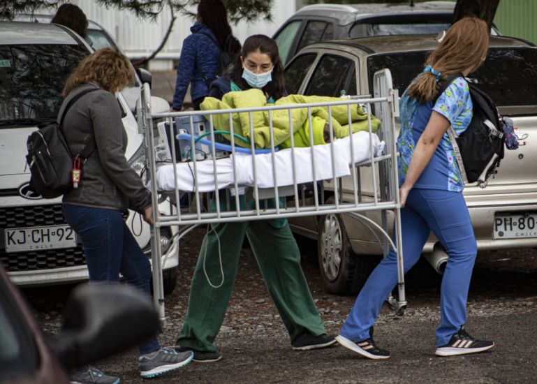Chile Hospital Fire Forces Evacuation Of Hundreds