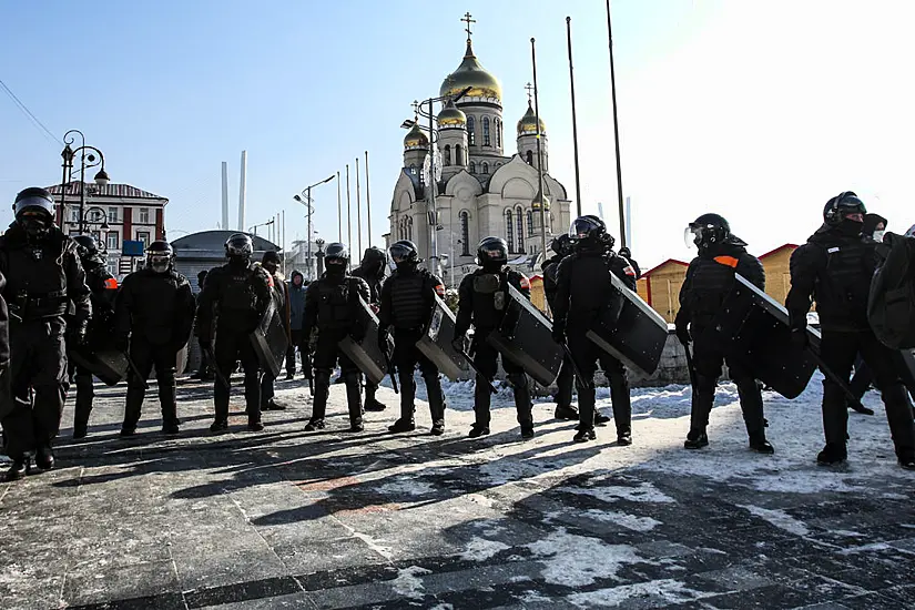 Hundreds Arrested Amid Protests In Russia Demanding Alexei Navalny’s Release