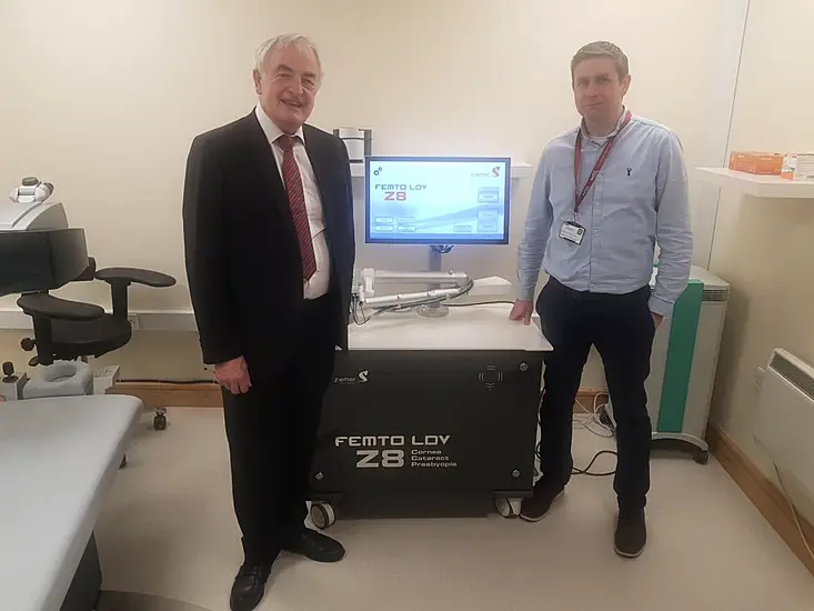 State-Of-The-Art Ophthalmic Laser Available For First Time In Ireland