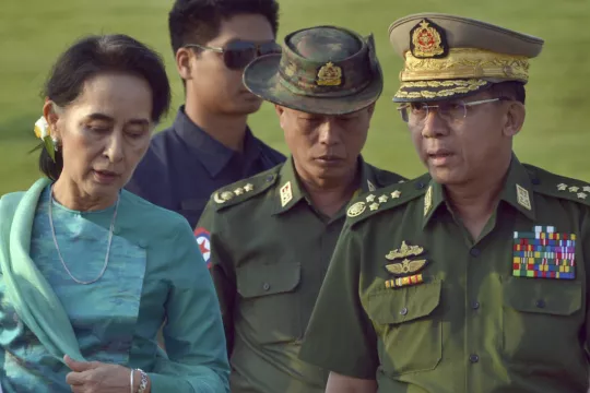 Aung San Suu Kyi’s Party Urges Myanmar’s People To Oppose ‘Coup’