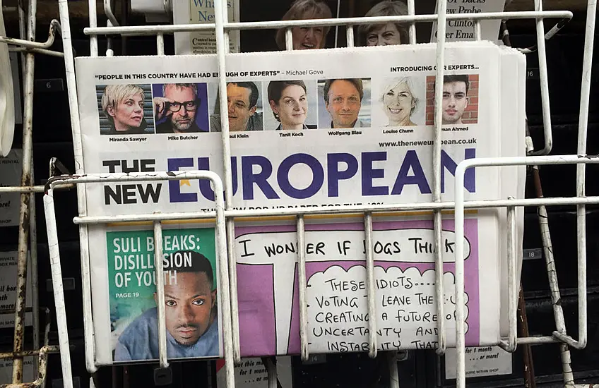 Irish Media Executive Gavin O'reilly Among Investors To Buy The New European