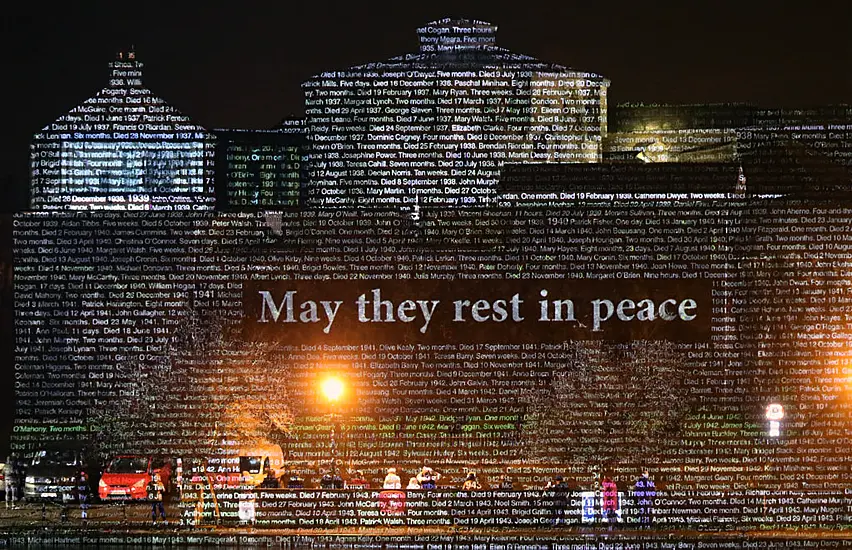 Buildings Across Ireland Lit Up In Honour Of Mother And Baby Home Survivors