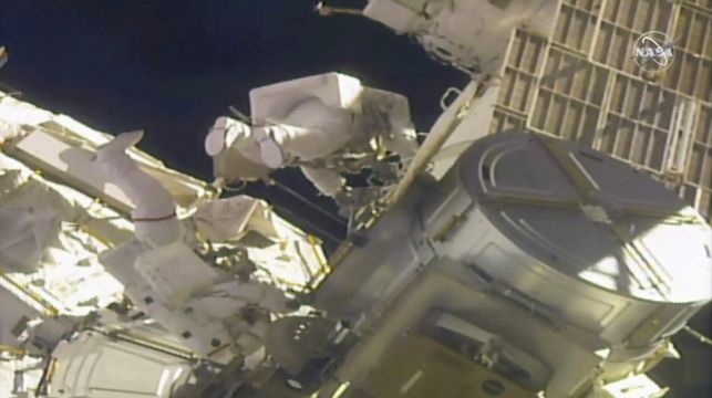 Astronauts Complete Four-Year Power Upgrade On International Space Station