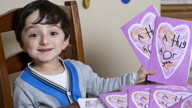 Toy Show Hero Adam King's Hug Cards On Sale At Centra And Supervalu
