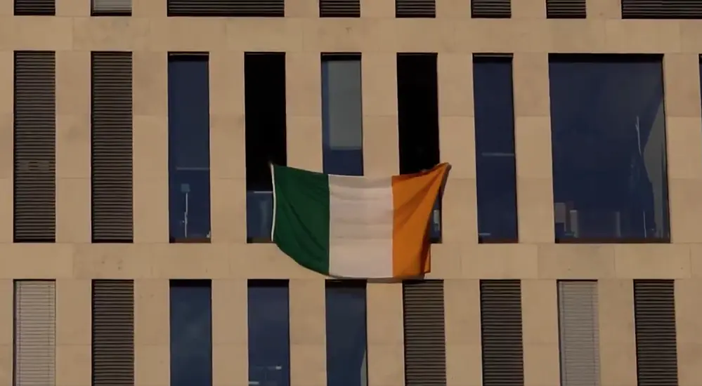 Irish Flag Flies From Swiss Police Building In Response To Garda Dance Video