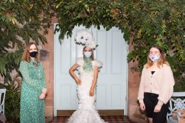 Donegal Students Win Junk Kouture Competition With Dress Made From Glass, Milk Bottles