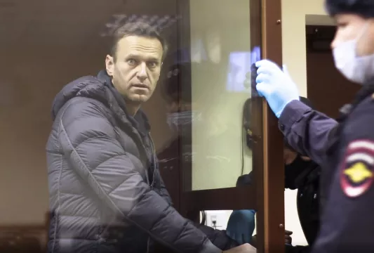 Navalny Faces Court Accused Of Insulting Second World War Veteran
