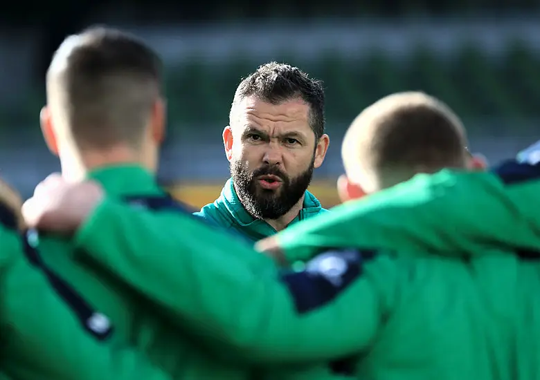 Andy Farrell Urges Ireland To Lay Down Six Nations Marker Against Wales