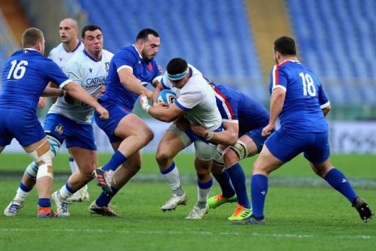 France Score Seven Tries To Kick Off Six Nations With Thumping Win In Italy
