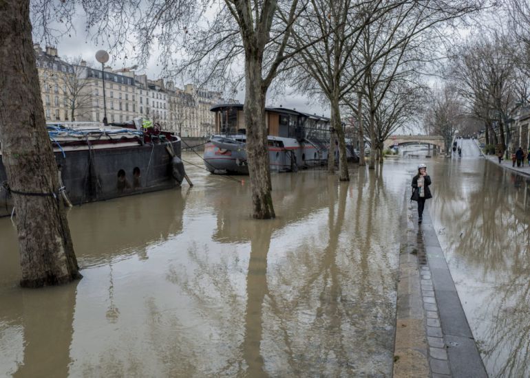 Flooding Hits French Towns As Water Recedes Elsewhere