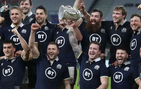 Scotland Rugby Team Have ‘Quieter Celebration’ After England Victory