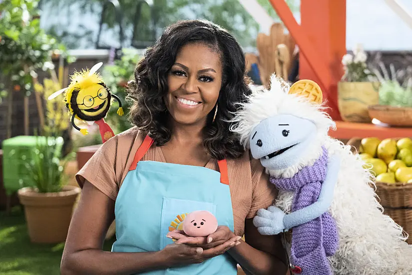 Michelle Obama Teams Up With Puppets For Netflix Children’s Cookery Show