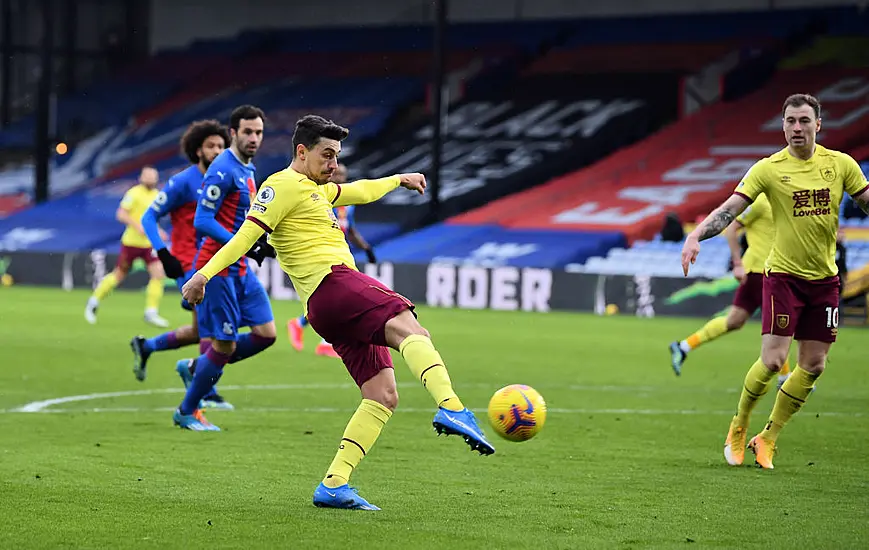 Burnley Cruise To Victory At Crystal Palace