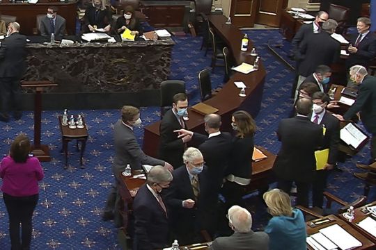 Us Senate Reaches Deal To Skip Witnesses In Trump Impeachment Trial