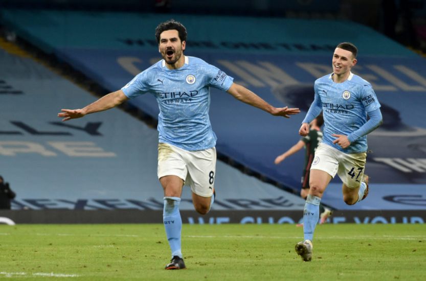 Gundogan Double Gives Man City Record-Extending 16Th Straight Win