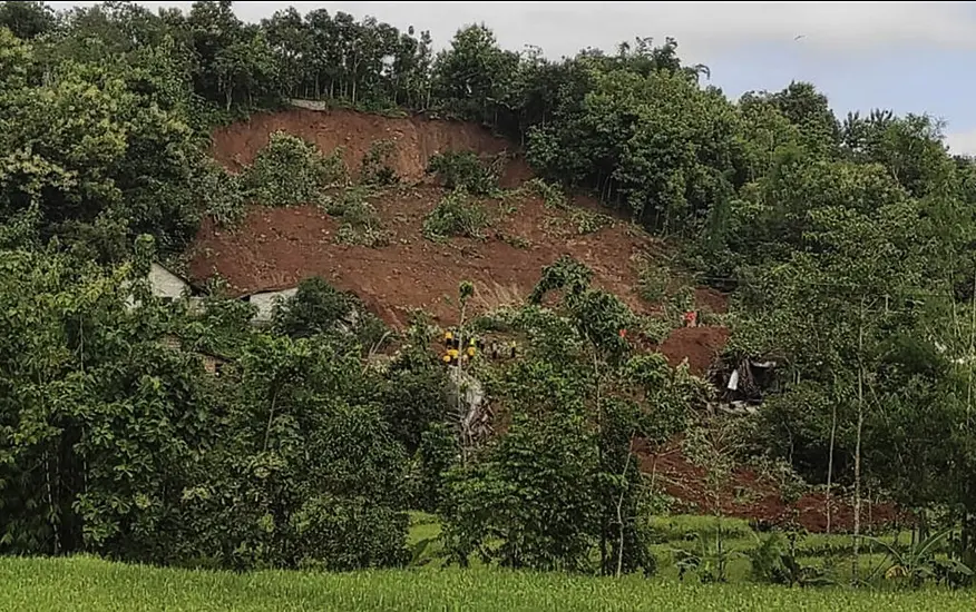 Rain Triggers Deadly Landslide In Indonesia