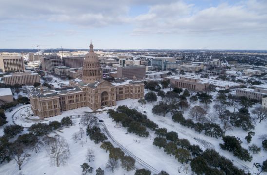 Texas Hit By Widespread Power Cuts As Wintry Weather Sweeps Across Us