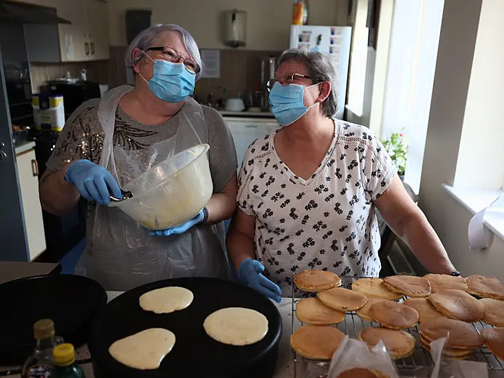 Hours Of Pancake-Flipping Funds Sheltered Housing Lockdown Garden