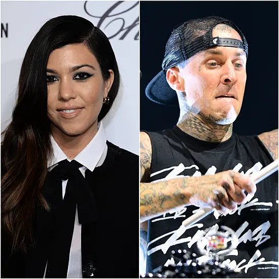 Kourtney Kardashian And Blink-182 Star Travis Barker Make It Instagram Official