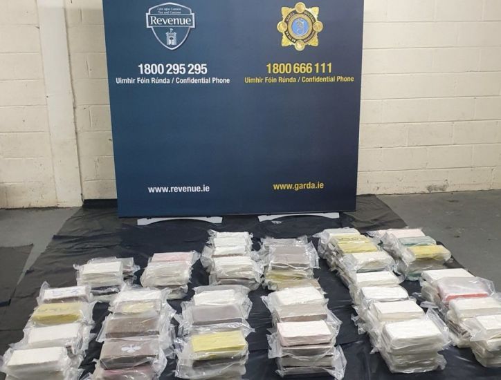 Cocaine Worth €12 Million Seized In One Of State's Largest Hauls