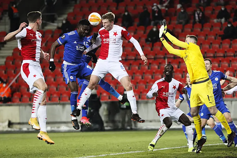 Leicester Draw At Slavia Prague In First Leg Of Europa League Tie