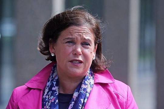 Mary Lou Mcdonald Urges Taoiseach To 'Set Record Straight' On Restrictions