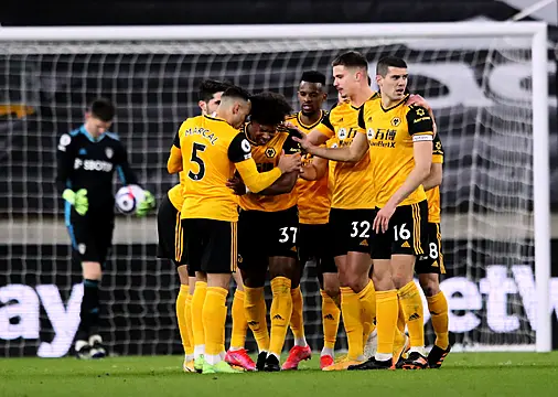 Own Goal From Leeds Goalkeeper Illan Meslier Gives Wolves Win