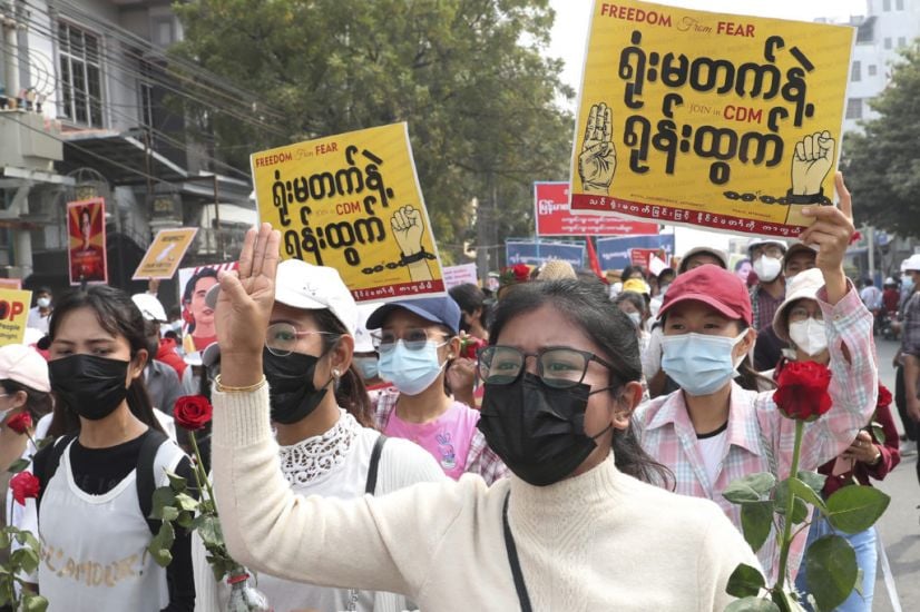 More Protests And Funeral Follow Deadly Shootings In Myanmar