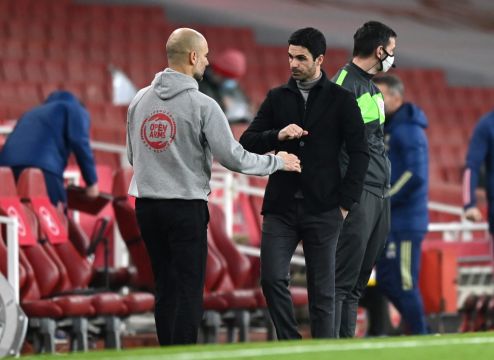 Pep Guardiola Impressed With Mikel Arteta’s Arsenal After Man City Win Again