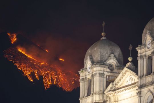 Mount Etna Eruptions Impress Even Seasoned Volcano Watchers