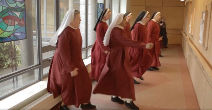 Dublin Nuns Take On Jerusalema Challenge
