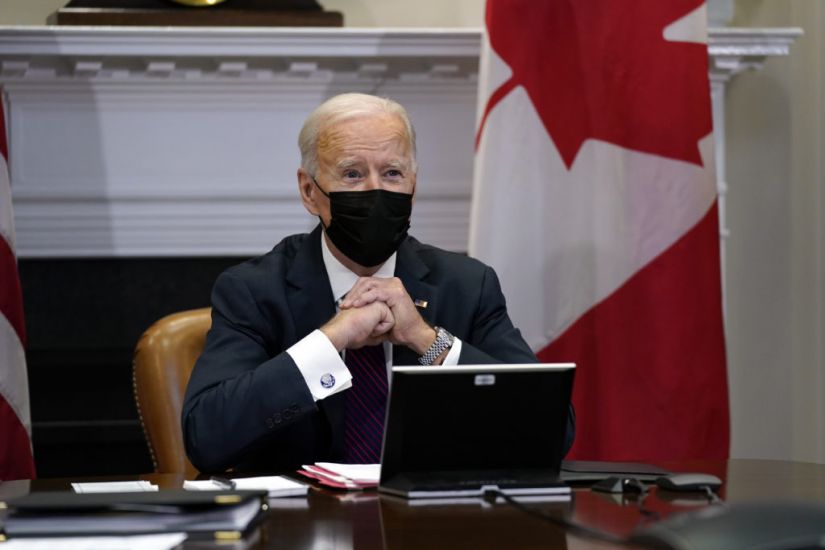 Biden And Trudeau Hold First Bilateral Meeting Virtually