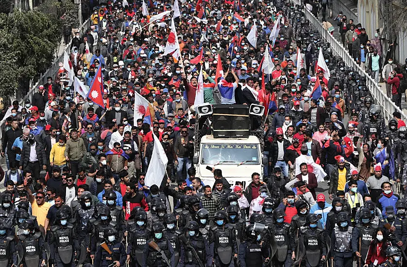 Thousands Celebrate Reinstatement Of Nepal’s Parliament