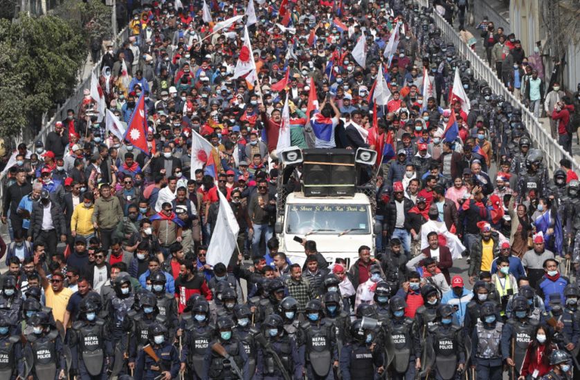 Thousands Celebrate Reinstatement Of Nepal’s Parliament