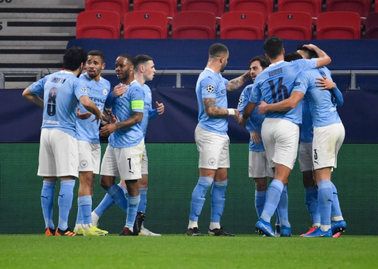 Manchester City Put One Foot In Champions League Quarter-Finals