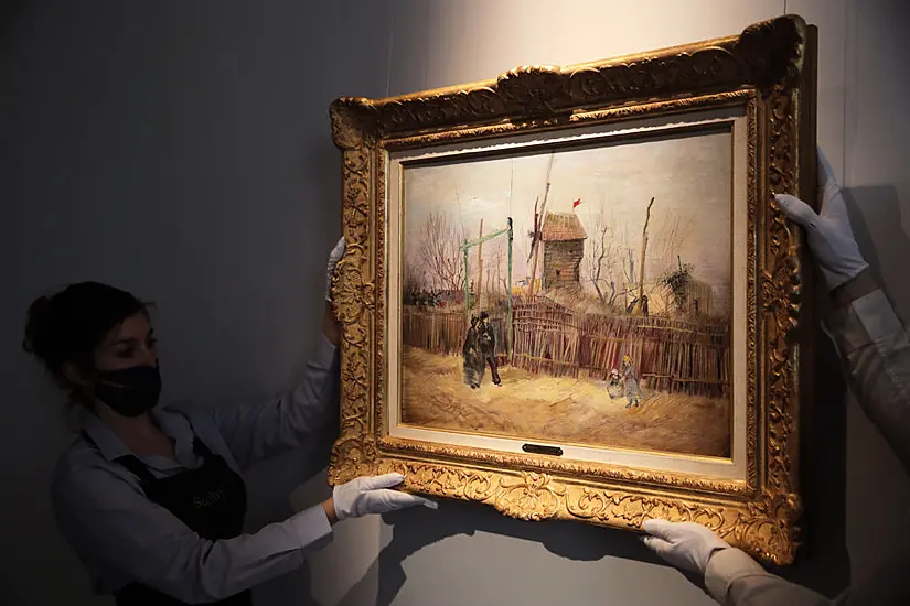 Rarely Seen Vincent Van Gogh Painting Exhibited Ahead Of Auction