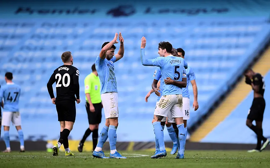 Manchester City Make It 20 Wins In A Row With Victory Over West Ham