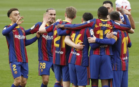 Barcelona See Off Sevilla To Climb Up To Second In Laliga