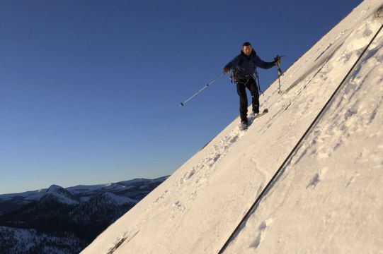 Skiers Defy Death In Descent Of Yosemite’s Half Dome