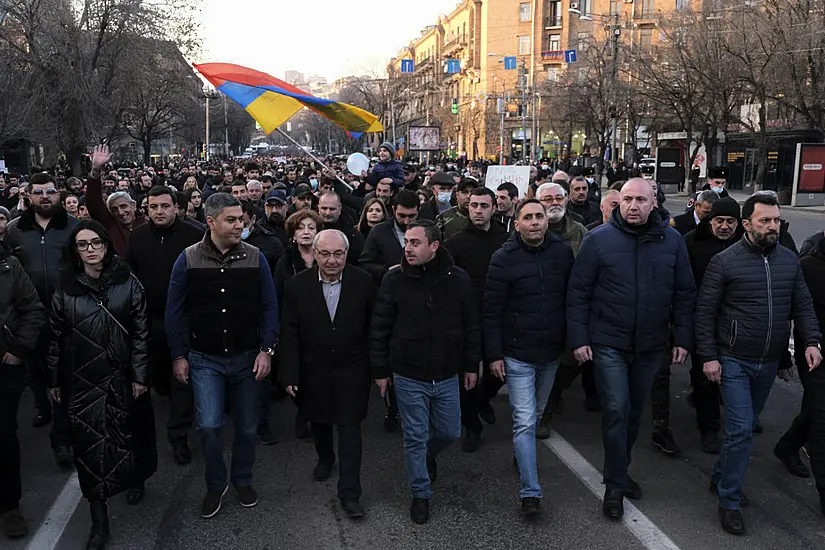 Calls For Armenia’s Pm To Quit As President Refuses Order To Sack Military Chief