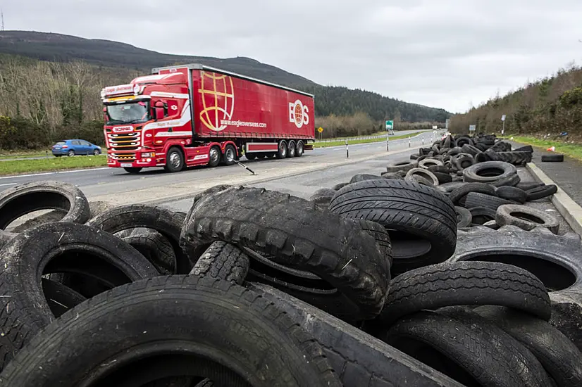 Over 2,000 Tyres Dumped In N1 Lay-By To Cost Council €5,000 To Clean Up