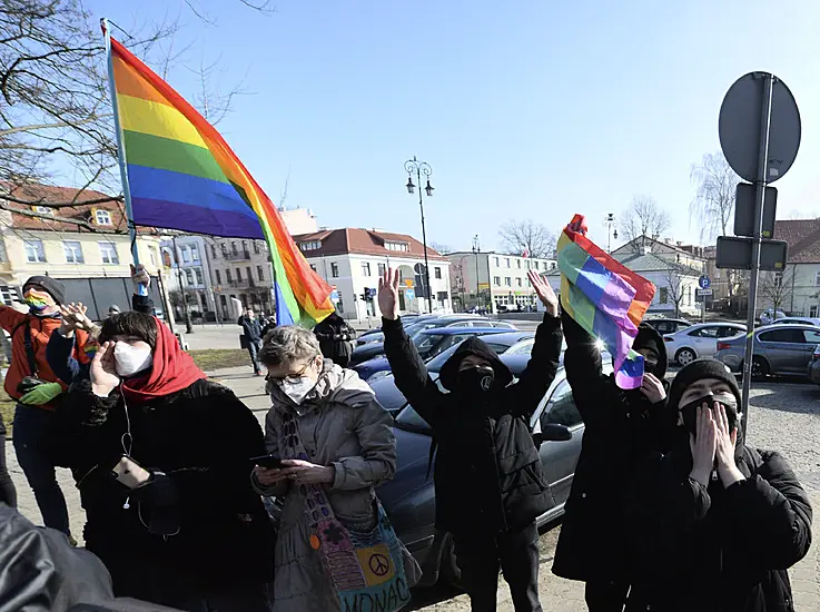 Polish Court Acquits Activists Who Put Lgbt Rainbow On Catholic Icon