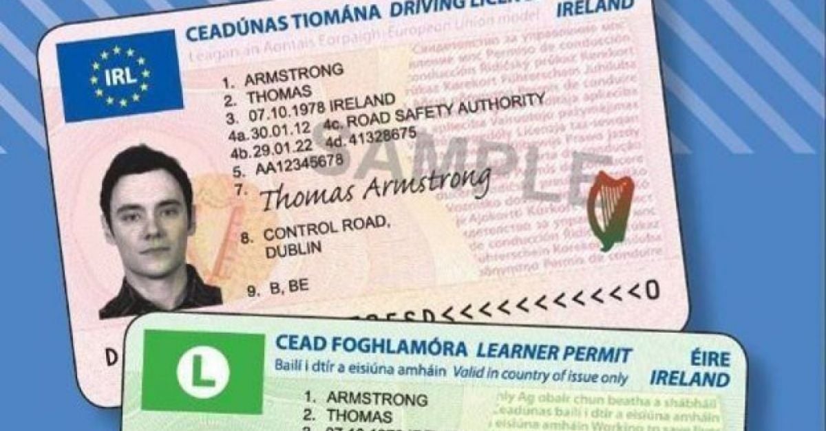 irish driving license explained